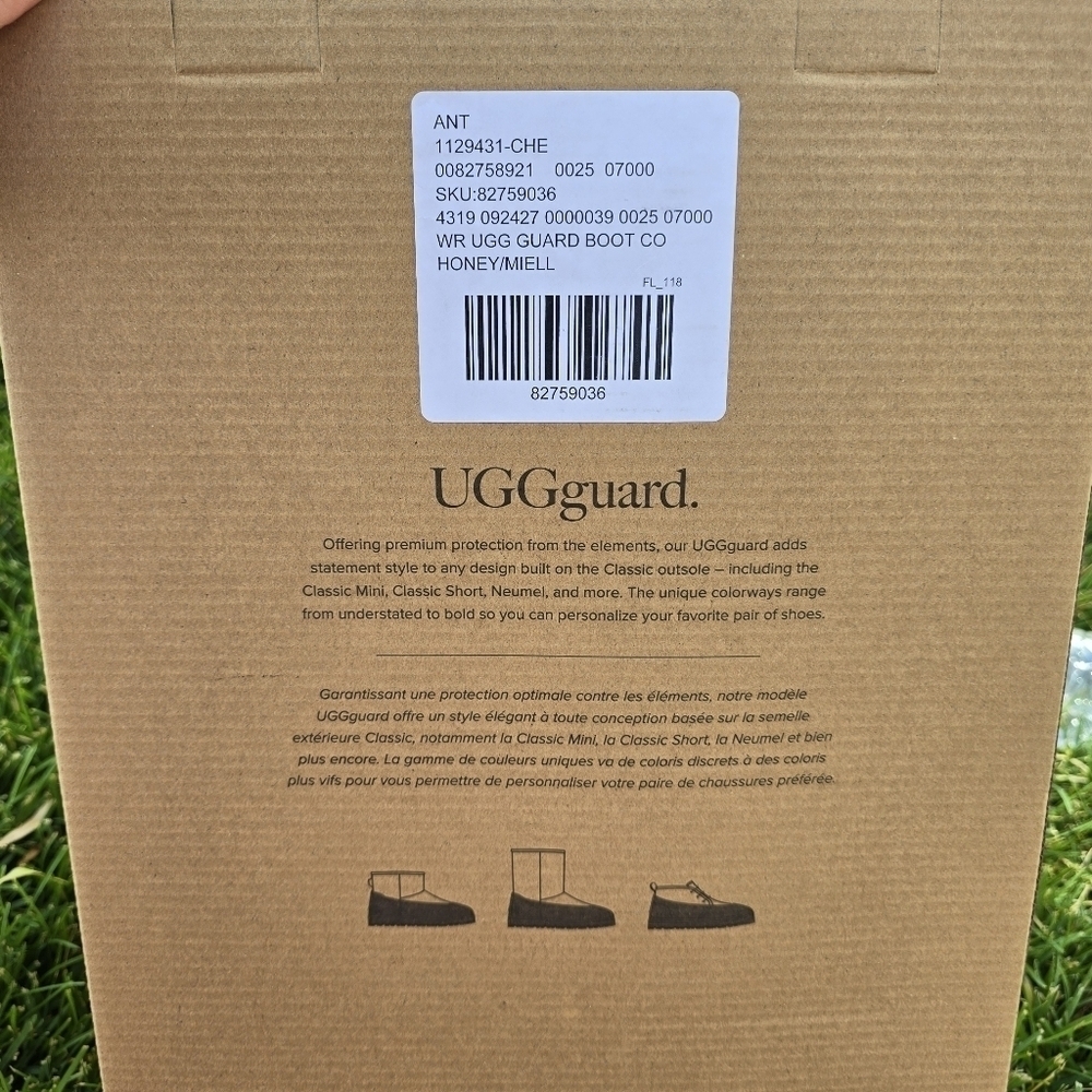 NIB | UGG Boot Guards, Color: Chestnut, W (12) - Picture 14 of 15